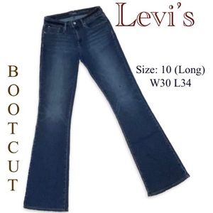 Signature Levi Strauss & Co. Modern Boot Cut Women’s Jeans Size 10L W30 L34